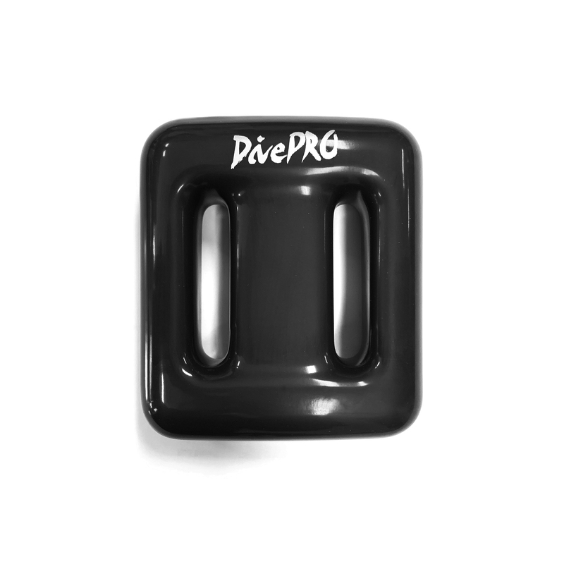 DivePRO Scuba Freediving Top Quality PVC Coated Dive Weight [Weight: 1.5 Kg] [Colour: Black]
